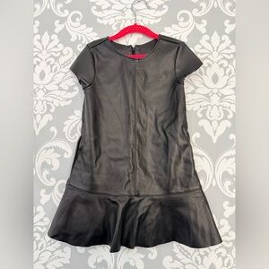 4/$25 • George Taffeta Faux Leather‎ Dress